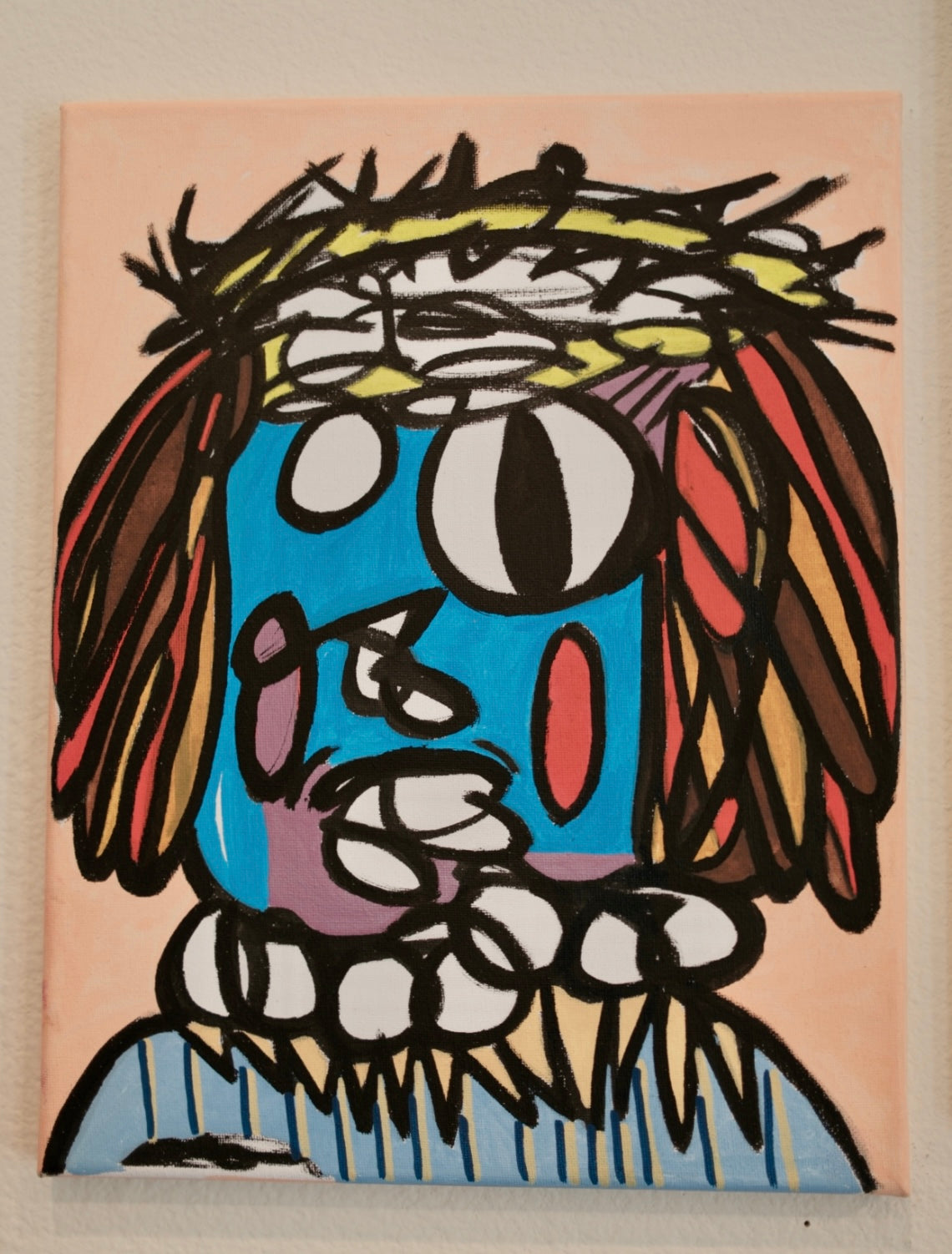 Imaginary Friends Collection 11x14 inches acrylic on canvas