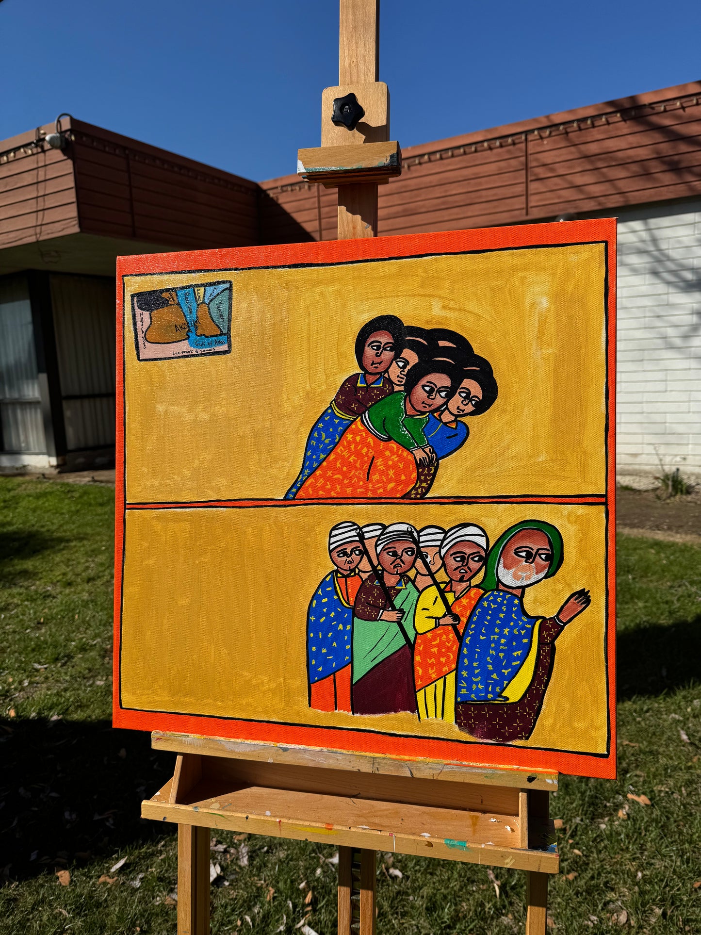 “The Lost 88” 24x24 inch Canvas