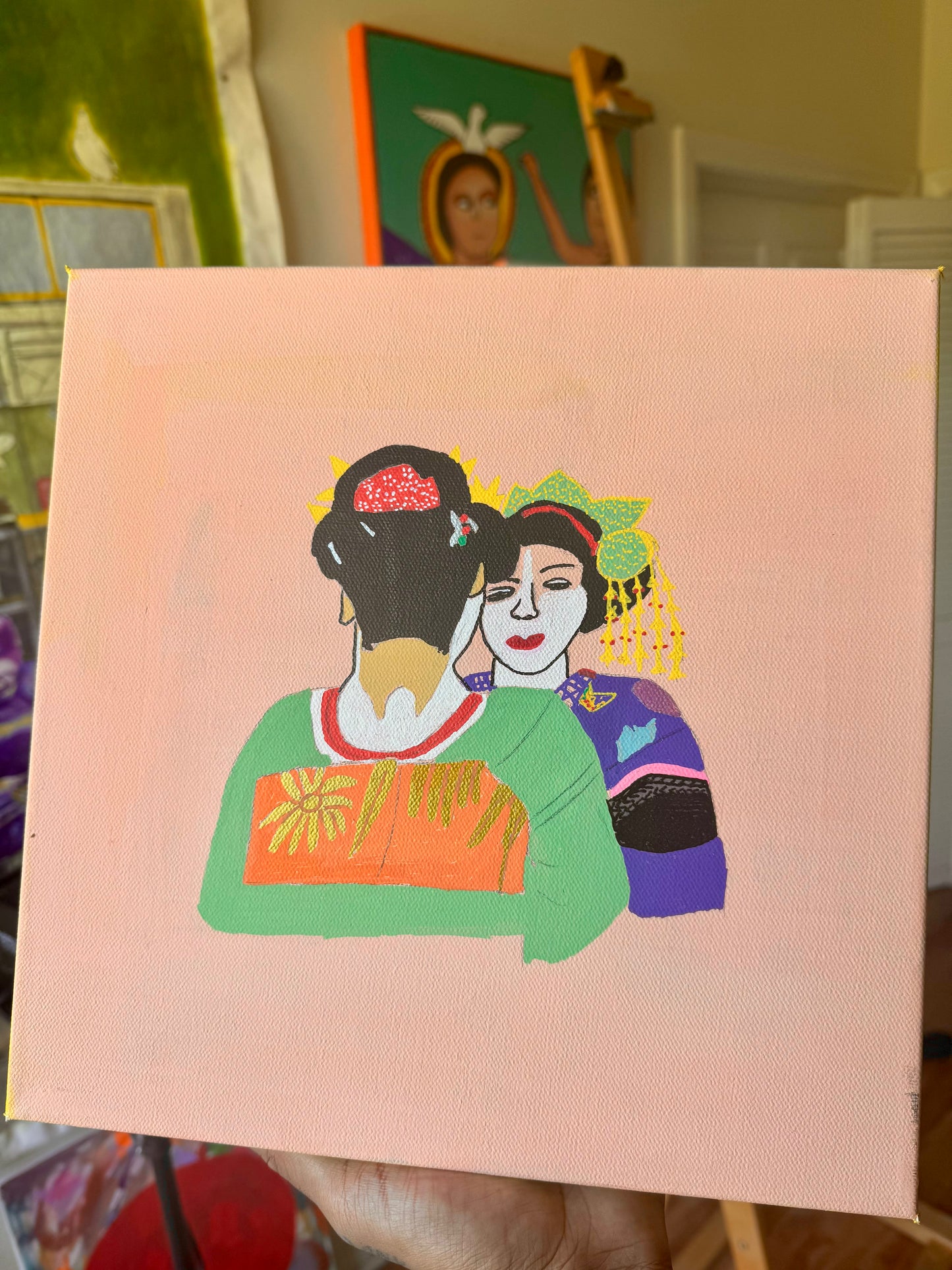 “Art Persons” 12x12 inches