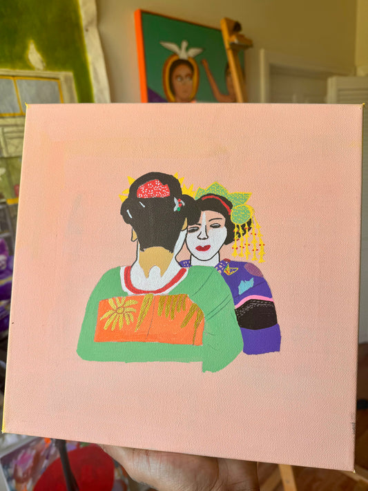 “Art Persons” 12x12 inches