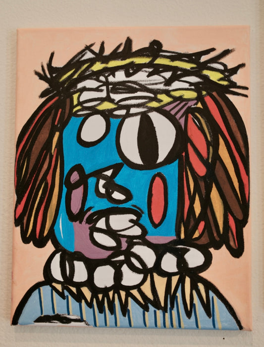 Imaginary Friends Collection 11x14 inches acrylic on canvas